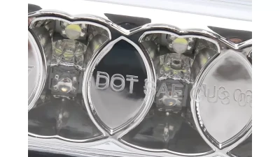 Spec-D LED 3rd Brake Light (Chrome Housing/Clear Lens) Ford F-150 2004-2008                                     - LT-F15004RBCLED-RS - Image 7