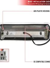 Spec-D LED 3rd Brake Light (Chrome Housing/Clear Lens) Ford F-150 2004-2008                                     - LT-F15004RBCLED-RS - Image 8