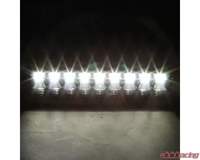 Spec-D LED 3rd Brake Light (Chrome Housing/Smoke Lens) Ford F-150 2004-2008 - LT-F15004RBGLED-RS