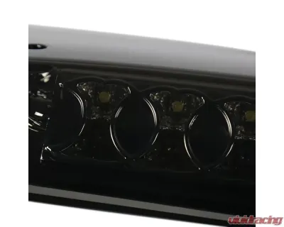 Spec-D LED 3rd Brake Light (Chrome Housing/Smoke Lens) Ford F-150 2004-2008 - LT-F15004RBGLED-RS
