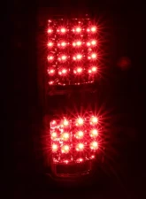 Spec-D LED Taillights (Chrome Housing/Red Lens) Ford F-150 2009-2014                                     - LT-F15009RLED-TM - Image 2