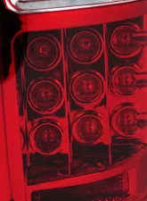 Spec-D LED Taillights (Chrome Housing/Red Lens) Ford F-150 2009-2014                                     - LT-F15009RLED-TM - Image 5