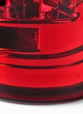 Spec-D LED Taillights (Chrome Housing/Red Lens) Ford F-150 2009-2014                                     - LT-F15009RLED-TM - Image 6