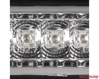 Spec-D LED 3rd Brake Light (Chrome Housing/Clear Lens) Ford F-Series | Bronco 1992-1996 - LT-F15092RBCLED-RS
