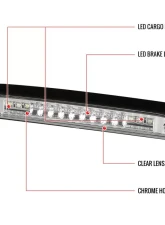 Spec-D LED 3rd Brake Light (Chrome Housing/Clear Lens) Ford F-Series | Bronco 1992-1996                                     - LT-F15092RBCLED-RS - Image 9