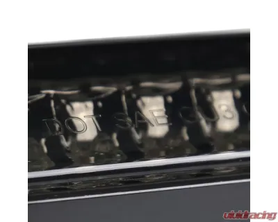 Spec-D LED 3rd Brake Light (Chrome Housing/Smoke Lens) Ford F-Series | Bronco 1992-1996 - LT-F15092RBGLED-RS