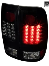 Spec-D LED Taillights (Glossy Black Housing/Smoked Lens) Ford F-Series 1997-2007                                     - LT-F15097BBLED-TM - Image 10