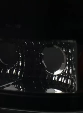 Spec-D LED Taillights (Glossy Black Housing/Smoked Lens) Ford F-Series 1997-2007                                     - LT-F15097BBLED-TM - Image 5