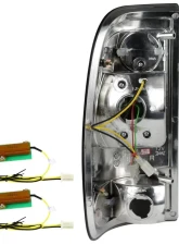 Spec-D LED Taillights (Glossy Black Housing/Smoked Lens) Ford F-Series 1997-2007                                     - LT-F15097BBLED-TM - Image 10