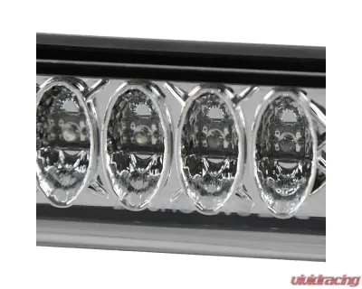 Spec-D LED 3rd Brake Tail Light (Chrome Housing/Clear Lens) Ford | Lincoln 1997-2004 - LT-F15097RBCLED-RS