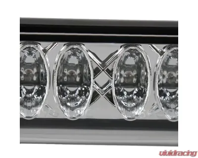 Spec-D LED 3rd Brake Tail Light (Chrome Housing/Clear Lens) Ford | Lincoln 1997-2004 - LT-F15097RBCLED-RS