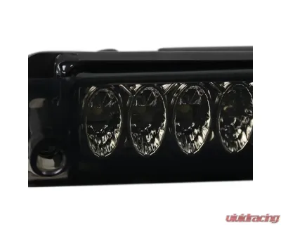 Spec-D LED 3rd Brake Tail Light (Chrome Housing/Smoke Lens) Ford | Lincoln 1997-2004 - LT-F15097RBGLED-RS