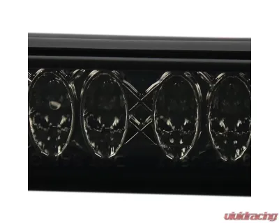 Spec-D LED 3rd Brake Tail Light (Chrome Housing/Smoke Lens) Ford | Lincoln 1997-2004 - LT-F15097RBGLED-RS