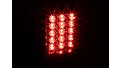 Spec-D LED Taillights (Chrome Housing/Red Clear Lens)  Ford F-Series 1997-2007                                     - LT-F15097RLED-TM - Image 2