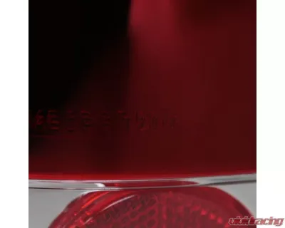 Spec-D LED Taillights (Chrome Housing/Red Clear Lens)  Ford F-Series 1997-2007 - LT-F15097RLED-TM