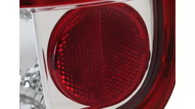 Spec-D LED Taillights (Chrome Housing/Red Clear Lens)  Ford F-Series 1997-2007                                     - LT-F15097RLED-TM - Image 7