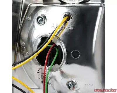 Spec-D LED Taillights (Chrome Housing/Red Clear Lens)  Ford F-Series 1997-2007 - LT-F15097RLED-TM