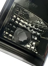 Spec-D LED Taillights (Chrome Housing/Smoked Lens) Ford F-Series 2008-2016                                     - LT-F25008GLED-TM - Image 4