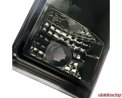 Spec-D LED Taillights (Chrome Housing/Smoked Lens) Ford F-Series 2008-2016 - LT-F25008GLED-TM