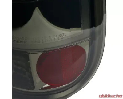 Spec-D LED Taillights (Chrome Housing/Smoked Lens) Ford F-Series 2008-2016 - LT-F25008GLED-TM