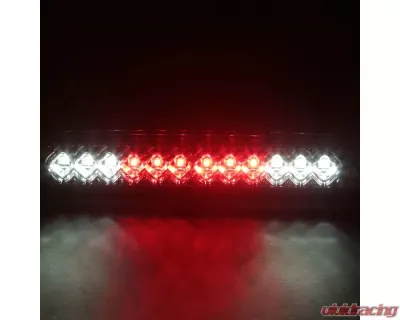 Spec-D LED 3rd Brake Tail Light (Chrome Housing/Clear Lens) Ford | Mazda 1993-2016 - LT-F25099RBCLED-RS