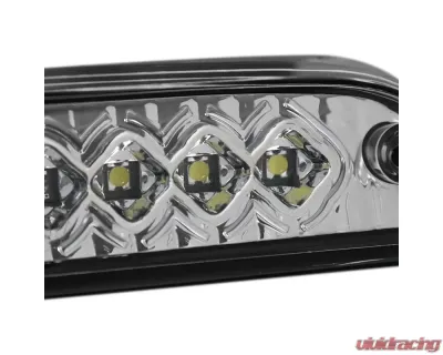 Spec-D LED 3rd Brake Tail Light (Chrome Housing/Clear Lens) Ford | Mazda 1993-2016 - LT-F25099RBCLED-RS