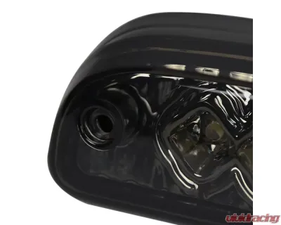 Spec-D LED 3rd Brake Tail Light (Chrome Housing/Smoke Lens) Ford | Mazda 1993-2016 - LT-F25099RBGLED-RS