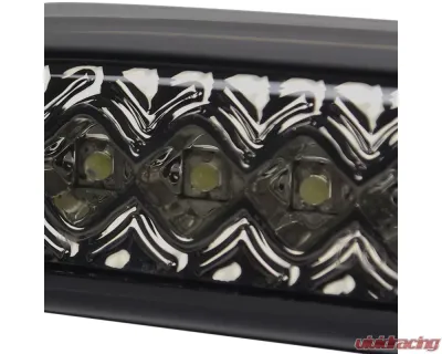 Spec-D LED 3rd Brake Tail Light (Chrome Housing/Smoke Lens) Ford | Mazda 1993-2016 - LT-F25099RBGLED-RS