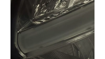 Spec-D LED Taillights (Chrome Housing/Smoked Lens) Ford Focus 2012-2014                                     - LT-FOC125GLED-TM - Image 4