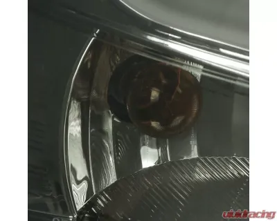 Spec-D LED Taillights (Chrome Housing/Smoked Lens) Ford Focus 2012-2014 - LT-FOC125GLED-TM