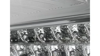 Spec-D LED Taillights (Chrome Housing/Clear Lens) Ford Focus 2015-2019                                     - LT-FOC155CLED-TM - Image 3