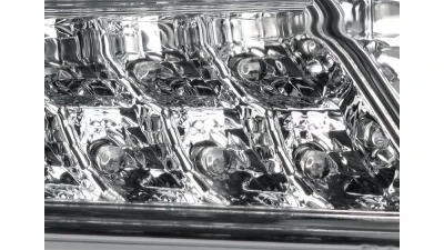 Spec-D LED Taillights (Chrome Housing/Clear Lens) Ford Focus 2015-2019                                     - LT-FOC155CLED-TM - Image 4