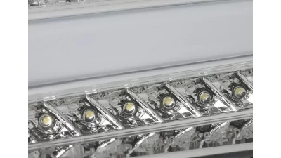 Spec-D LED Taillights (Chrome Housing/Clear Lens) Ford Focus 2015-2019                                     - LT-FOC155CLED-TM - Image 5