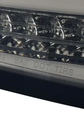 Spec-D LED Taillights (Chrome Housing/Smoke Lens) Ford Focus Hatchback 2015-2019                                     - LT-FOC155GLED-TM - Image 7