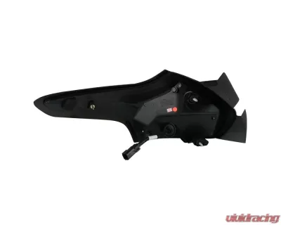 Spec-D LED Taillights (Matte Black Housing/Clear Lens) Ford Focus Hatchback 2015-2019 - LT-FOC155JMLED-TM
