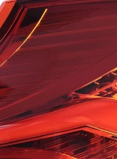 Spec-D LED Taillights (Chrome Housing/Red Lens) Ford Focus Hatchback 2015-2019                                     - LT-FOC155RLED-TM - Image 6