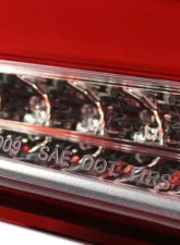 Spec-D LED Taillights (Chrome Housing/Red Lens) Ford Focus Hatchback 2015-2019                                     - LT-FOC155RLED-TM - Image 7