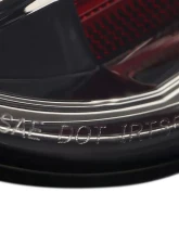 Spec-D Lambo Style Sequential LED Taillights (Chrome Housing/Smoked Lens) Scion FR-S | Subaru BRZ 2013-2016                                     - LT-FRS12GLED-LB-TM - Image 6