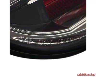 Spec-D Lambo Style Sequential LED Taillights (Chrome Housing/Smoked Lens) Scion FR-S | Subaru BRZ 2013-2016 - LT-FRS12GLED-LB-TM