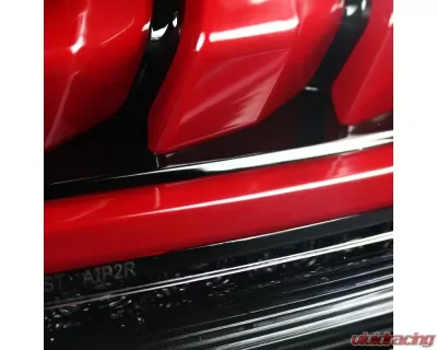Spec-D Red Bars Sequential LED Taillights (Jet Black Housing/Clear Lens) Hyundai Genesis Coupe 2010-2016 - LT-GENS210BKLED-TM