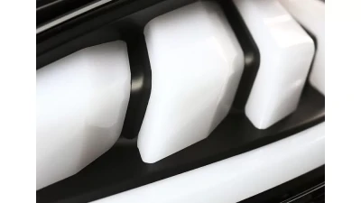 Spec-D White Bar Sequential LED Taillights (Matte Black Housing/Clear Lens) Hyundai Genesis Coupe 2010-2016                                     - LT-GENS210JMLED-TM - Image 3