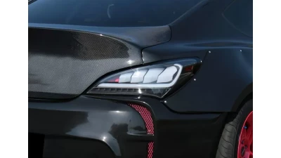 Spec-D White Bar Sequential LED Taillights (Matte Black Housing/Clear Lens) Hyundai Genesis Coupe 2010-2016                                     - LT-GENS210JMLED-TM - Image 9