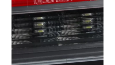 Spec-D Red Bar Sequential LED Taillights (Satin Black Housing/Clear Lens) Hyundai Genesis Coupe 2010-2016                                     - LT-GENS210JRLED-TM - Image 6