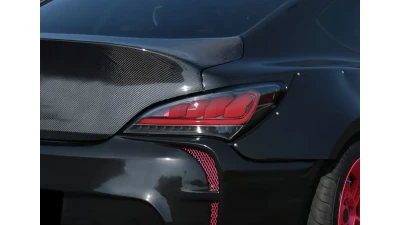 Spec-D Red Bar Sequential LED Taillights (Satin Black Housing/Clear Lens) Hyundai Genesis Coupe 2010-2016                                     - LT-GENS210JRLED-TM - Image 10