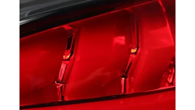 Spec-D White Bar Sequential LED Taillights (Chrome Housing/Red Lens) Hyundai Genesis Coupe 2010-2016                                     - LT-GENS210RLED-TM - Image 4