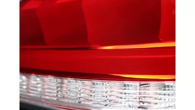 Spec-D White Bar Sequential LED Taillights (Chrome Housing/Red Lens) Hyundai Genesis Coupe 2010-2016                                     - LT-GENS210RLED-TM - Image 5