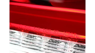 Spec-D White Bar Sequential LED Taillights (Chrome Housing/Red Lens) Hyundai Genesis Coupe 2010-2016                                     - LT-GENS210RLED-TM - Image 7