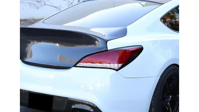 Spec-D White Bar Sequential LED Taillights (Chrome Housing/Red Lens) Hyundai Genesis Coupe 2010-2016                                     - LT-GENS210RLED-TM - Image 10