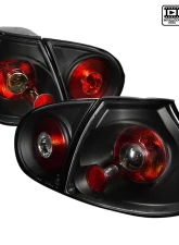 Spec-D Taillights (Matte Black Housing/Clear Lens) Volkswagen Golf | GTI | R32 2006-2009                                     - LT-GLF05JM-TM - Image 10
