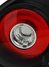 Spec-D Taillights (Matte Black Housing/Clear Lens) Volkswagen Golf | GTI | R32 2006-2009                                     - LT-GLF05JM-TM - Image 2